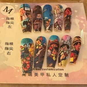"Once Upon a Tip"‎ Press-On Nail Set – Fairy Tale Characters